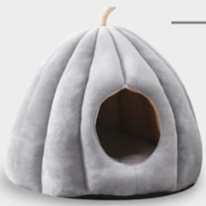 CozyPaws™ | Warmes geschlossenes Katzenbett für kalte Tage