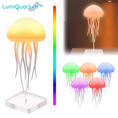LumiQuarium™ LED Quallenlampe – Sensorisches Nachtlicht