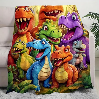Dinosaurier-Decke – Warm & Kuschelig für Kinder | 50% Rabatt