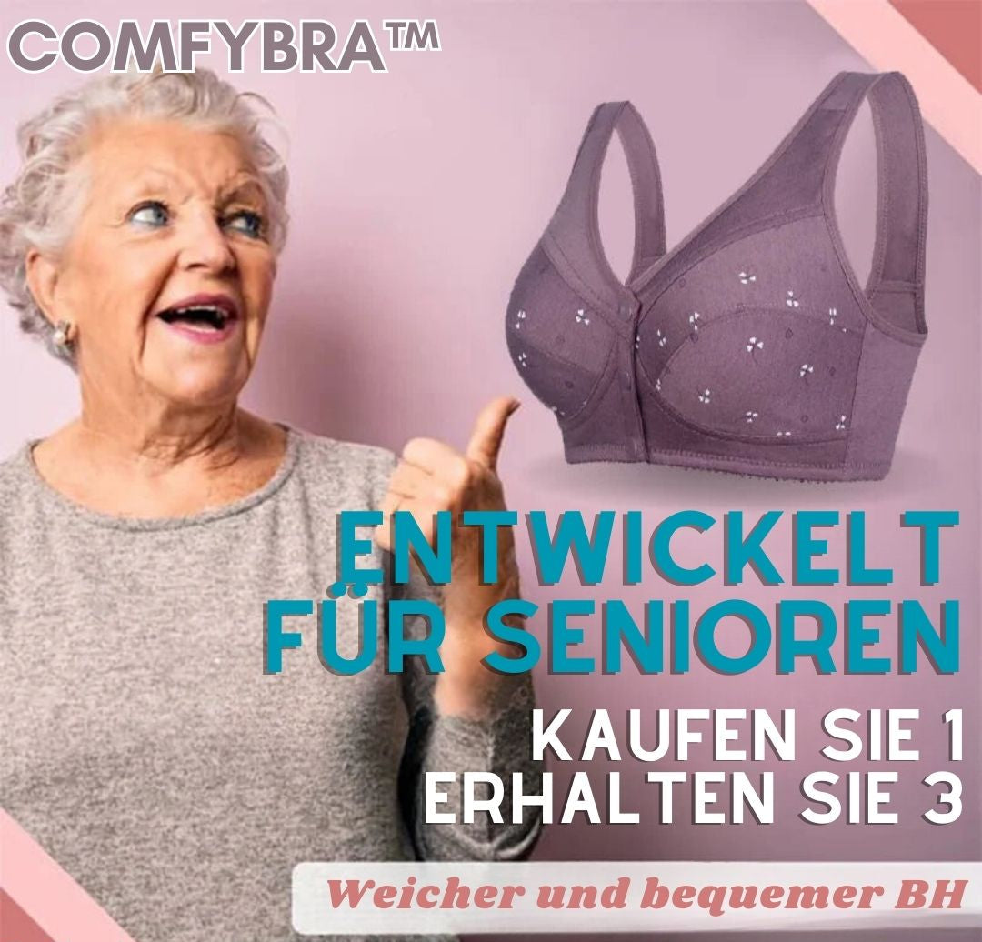50 % RABATT | ComfyBra™ – Bügelloser Komfort-BH mit praktischem Frontverschluss