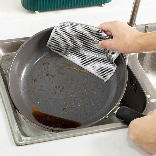 5+5 GRATIS | FlexClean™ | Mehrzweck-Drahttücher für hartnäckige Flecken [Letzter Tag Rabatt]