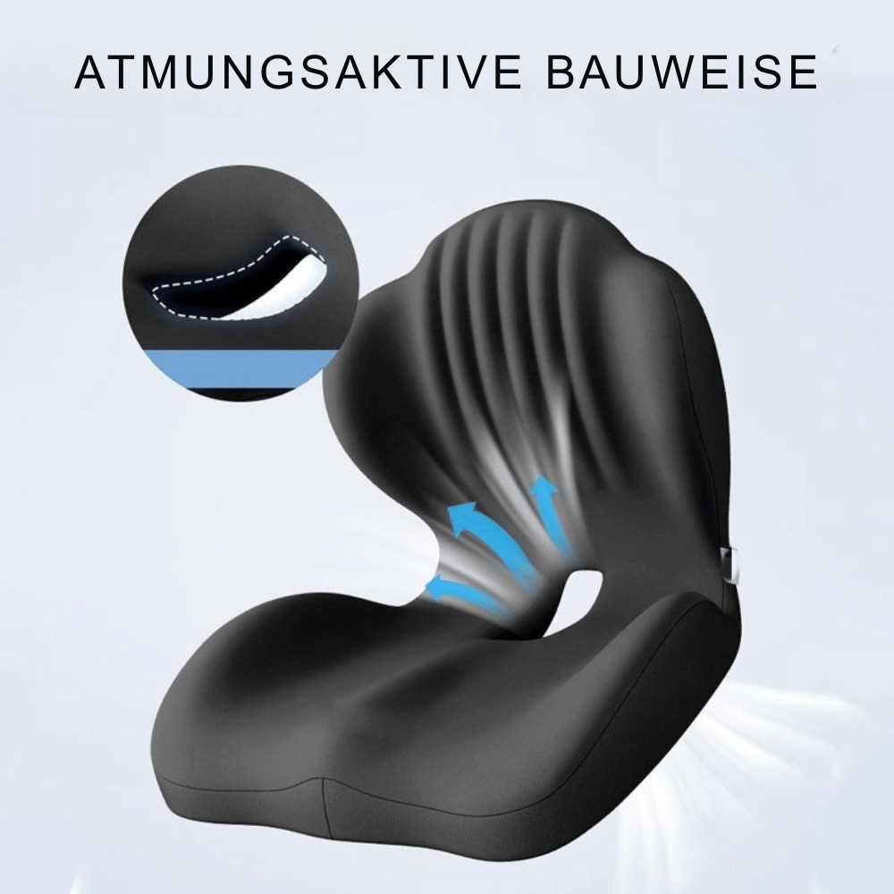 ComfySeat — Ergonomisches Sitzkissen | 50% RABATT