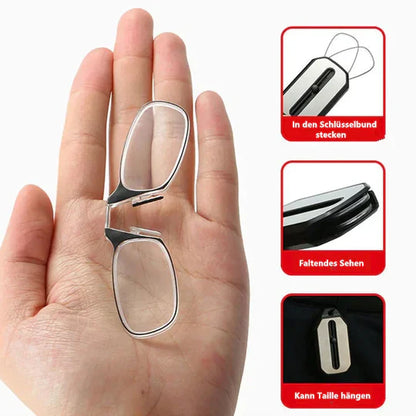 FlexLens™ Beinlose Nasenclip Lesebrille
