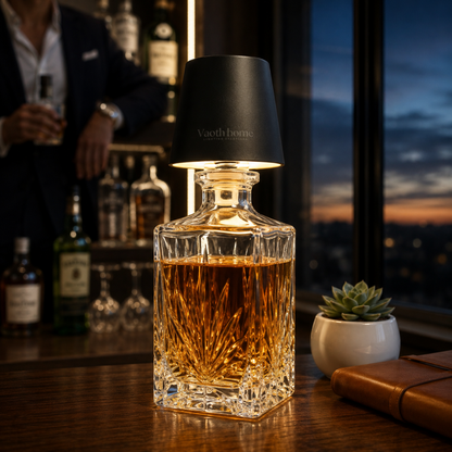 Luminova™ – Kabellose Flaschenlampe mit USB-C