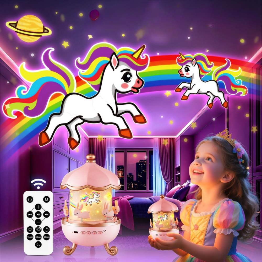 DreamGlow – Magischer Schlafprojektor Kinder | 50% RABATT