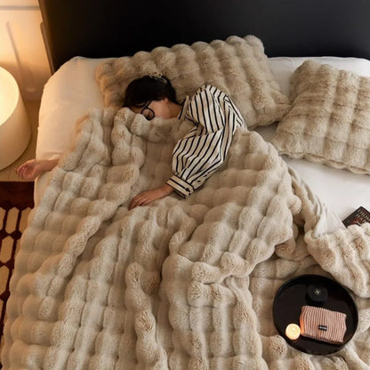 CozyDecke™ | Flauschig & Warm | Stilvoll & Pflegeleicht | Perfekt für jede Jahreszeit