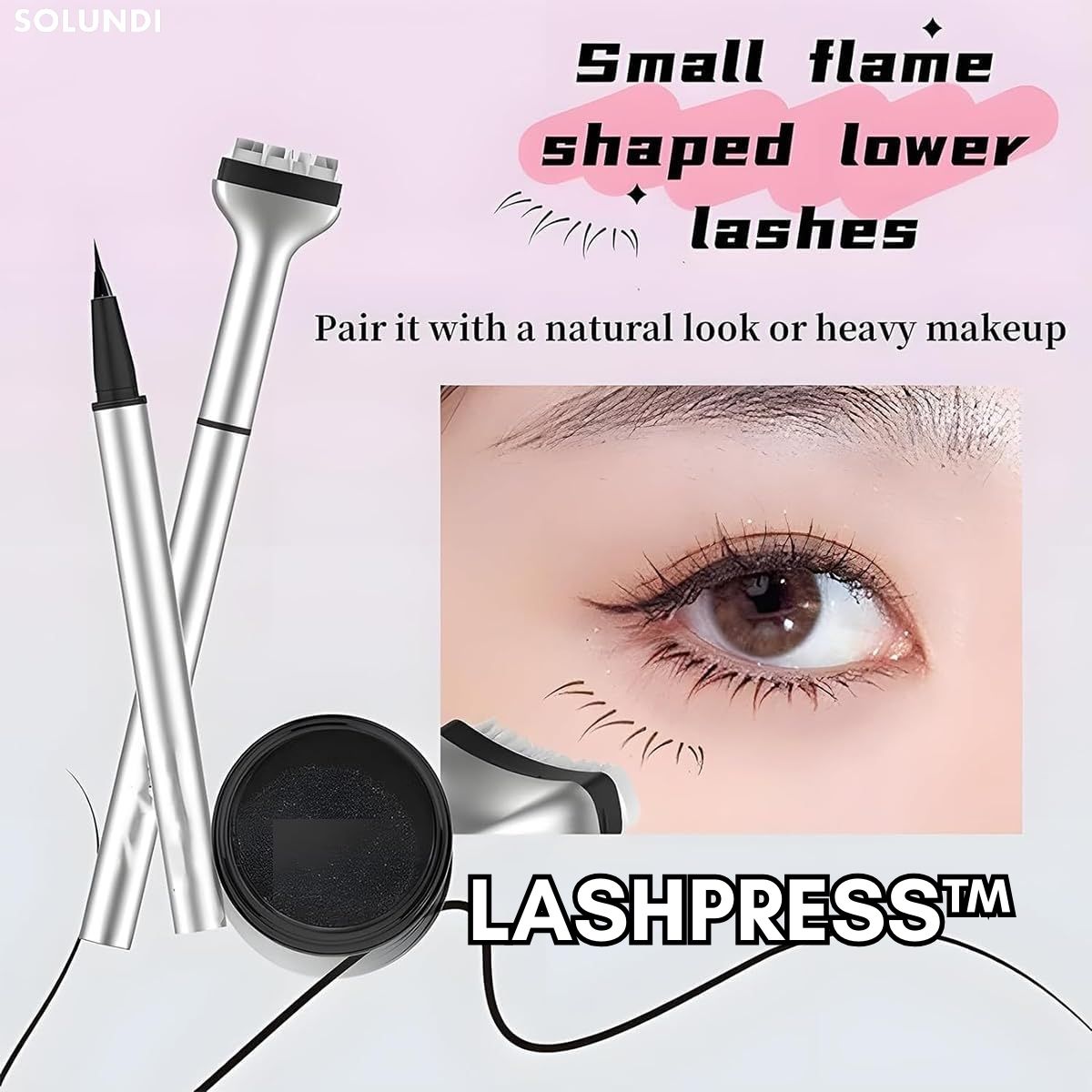 LashPress – Beheizte Wimpernzange & Wimpern-Styling-Tool
