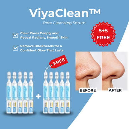 5+5 GRATIS | ViyaClean™ | Porenreinigungs-Serum
