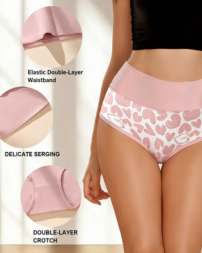 Cottina™ – Weicher, elastischer Damen-Slip aus Baumwolle mit Druck