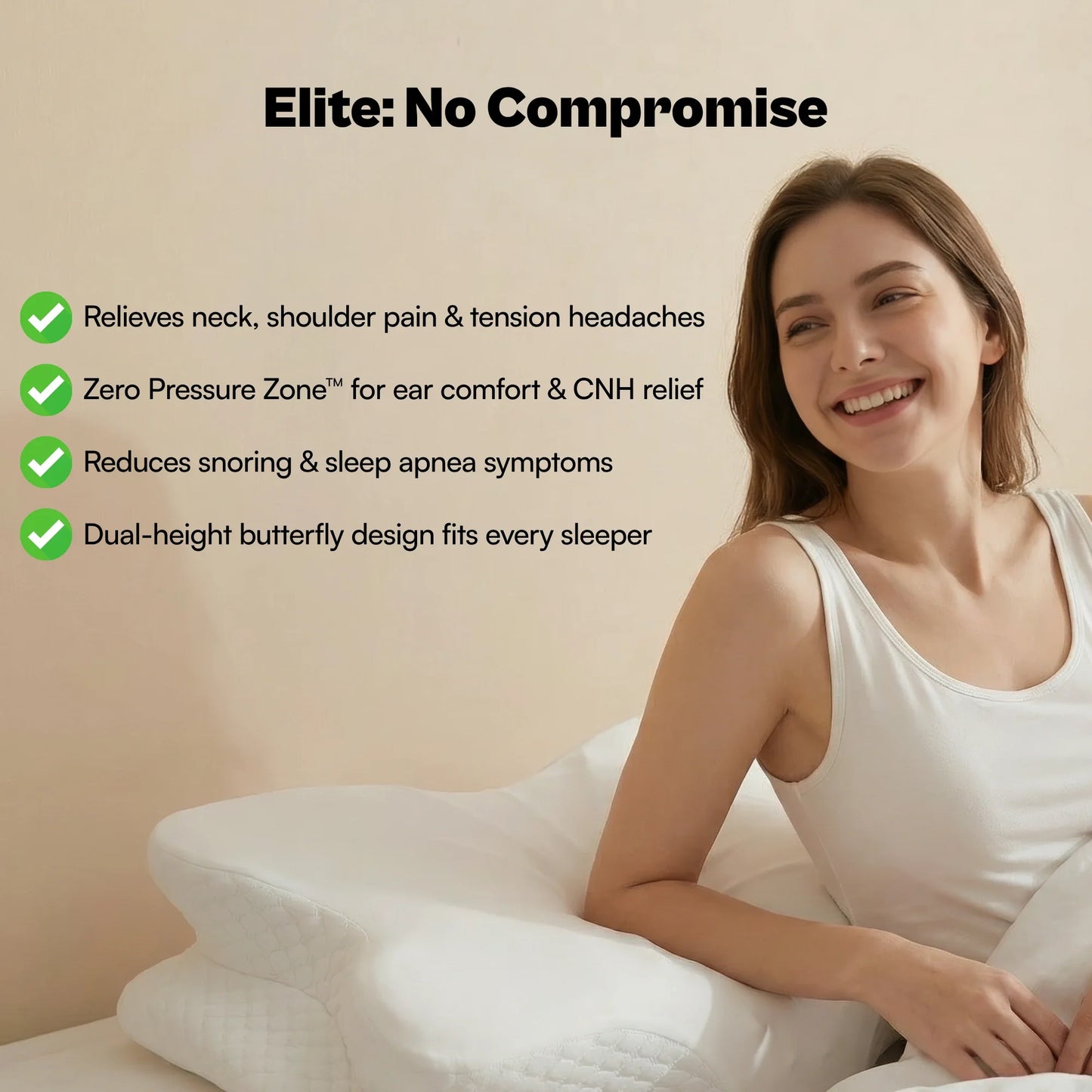 Align Pillow™ – Schmerzfrei aufwachen mit perfekter Nackenstütze