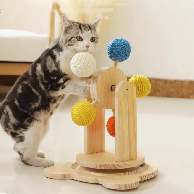 ScratchWheel | Lassen Sie Ihre Katze spielen und kratzen