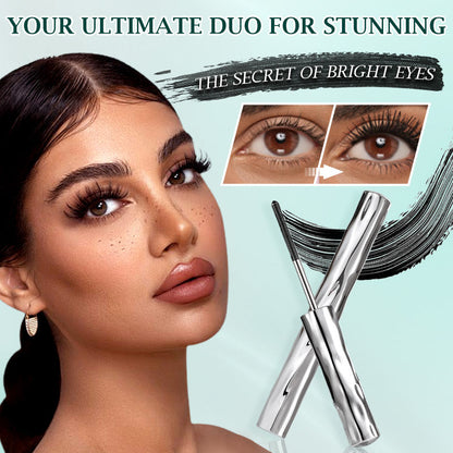 Ultimatives Wimpern-Duo-Set – Mascara & Wimpernzange