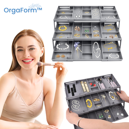 OrgaForm™ Schubladen Organizer 3-stufig