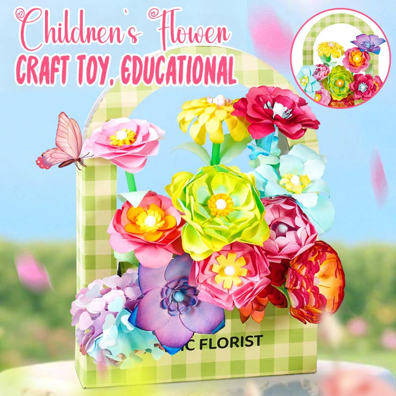 BloomCraft – Kinder DIY Blumen Kreativ-Set