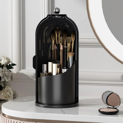 360° drehbarer Kosmetik‑Organizer für die Aufbewahrung am Schminktisch