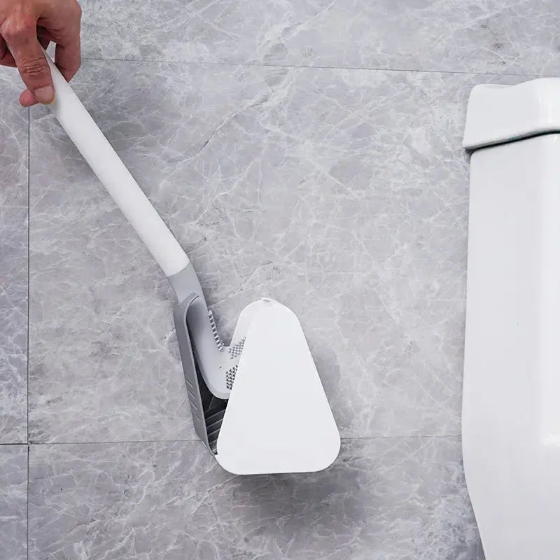 PureGuard Toilettenbürste mit Silikonkopf & Halterung