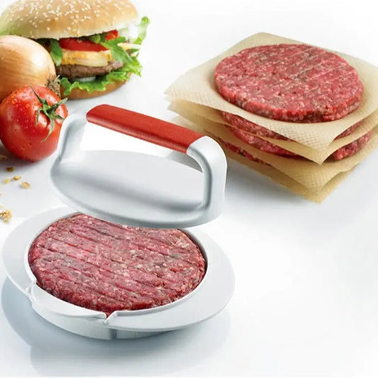 GrillMaster™ PattyPress - Perfekt geformte, gleichmäßig gegarte Burger-Patties jedes Mal