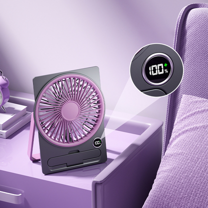 BreezeGo™ | Tragbarer USB-Ventilator mit Akku