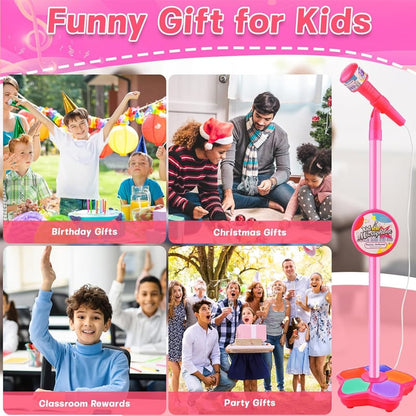 StarMic™ | Kinder Karaoke-Mikrofon mit verstellbarem Ständer