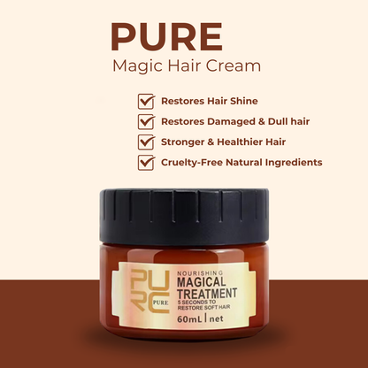 PURE – Zauber-Haarcreme für glatteres Haar,