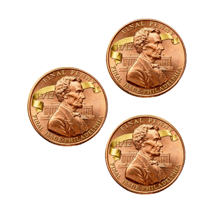 Lincoln Letzter Penny – 11/12 Prägestätte Philadelphia, Sammlermünze in limitierter Auflage