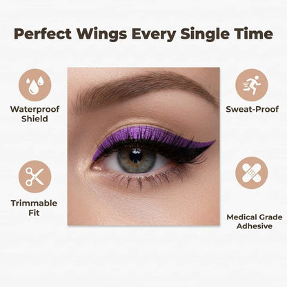 Wiederverwendbare Eyeliner-Aufkleber – Sofortiger Glamour-Look in Sekunden