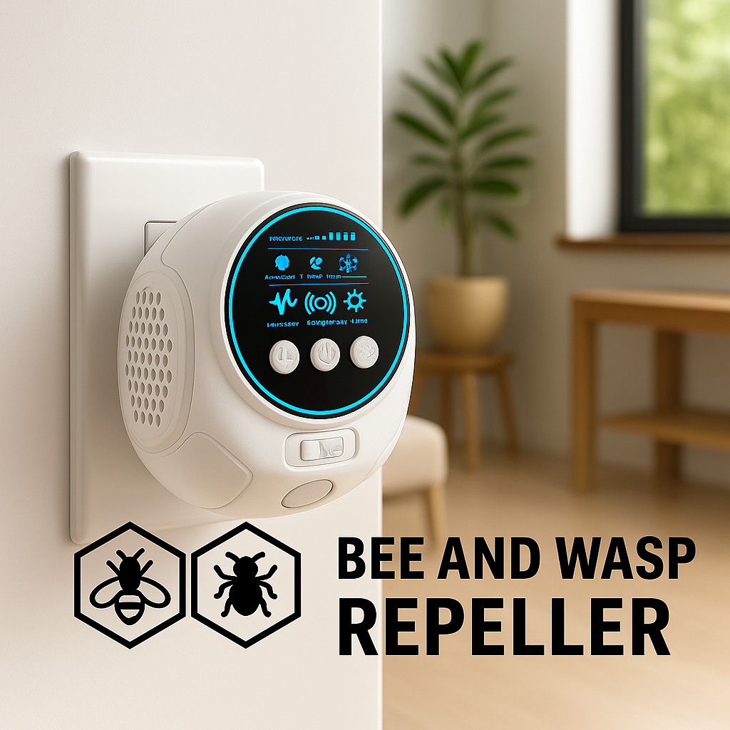 BuzzGuard™ | 4-in-1 Ultraschall-Insekten- & Schädlingsabwehrgerät