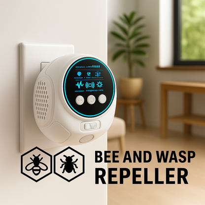 BuzzGuard™ | 4-in-1 Ultraschall-Insekten- & Schädlingsabwehrgerät