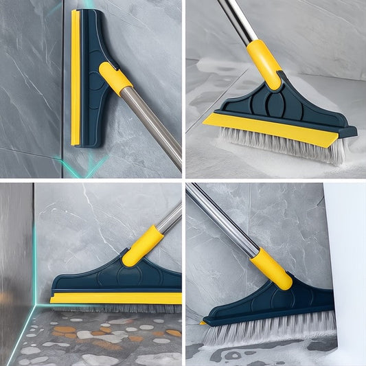 2-in-1 Drehbare Bodenbürste – Reinigungswerkzeug für Ecken & Fugen