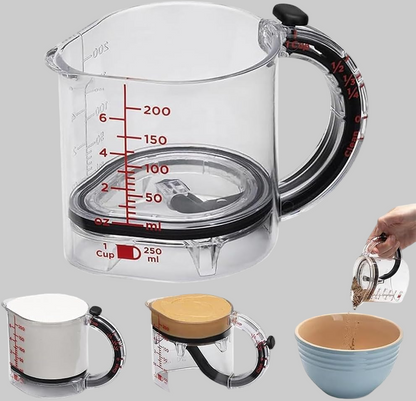 SmartMeasure™ | 4-in-1 verstellbarer Messbecher für einfaches Kochen | 50% Rabatt