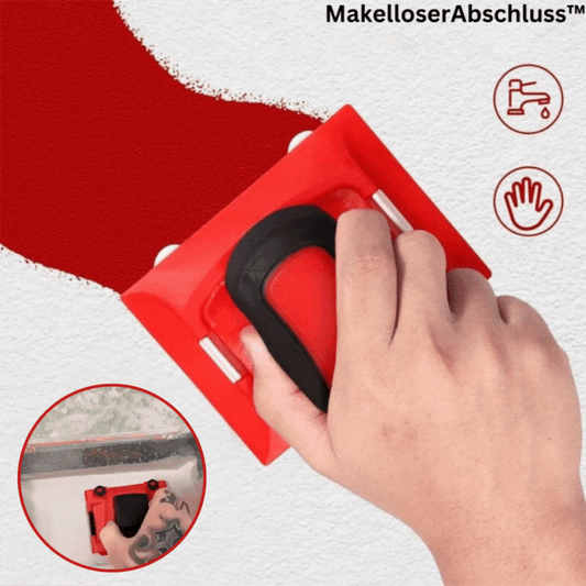 Kantenroller für saubere Farbkanten | Streichen ohne Abkleben | Für Ecken, Kanten & Decken, gleichmäßige Linien, leicht zu reinigen