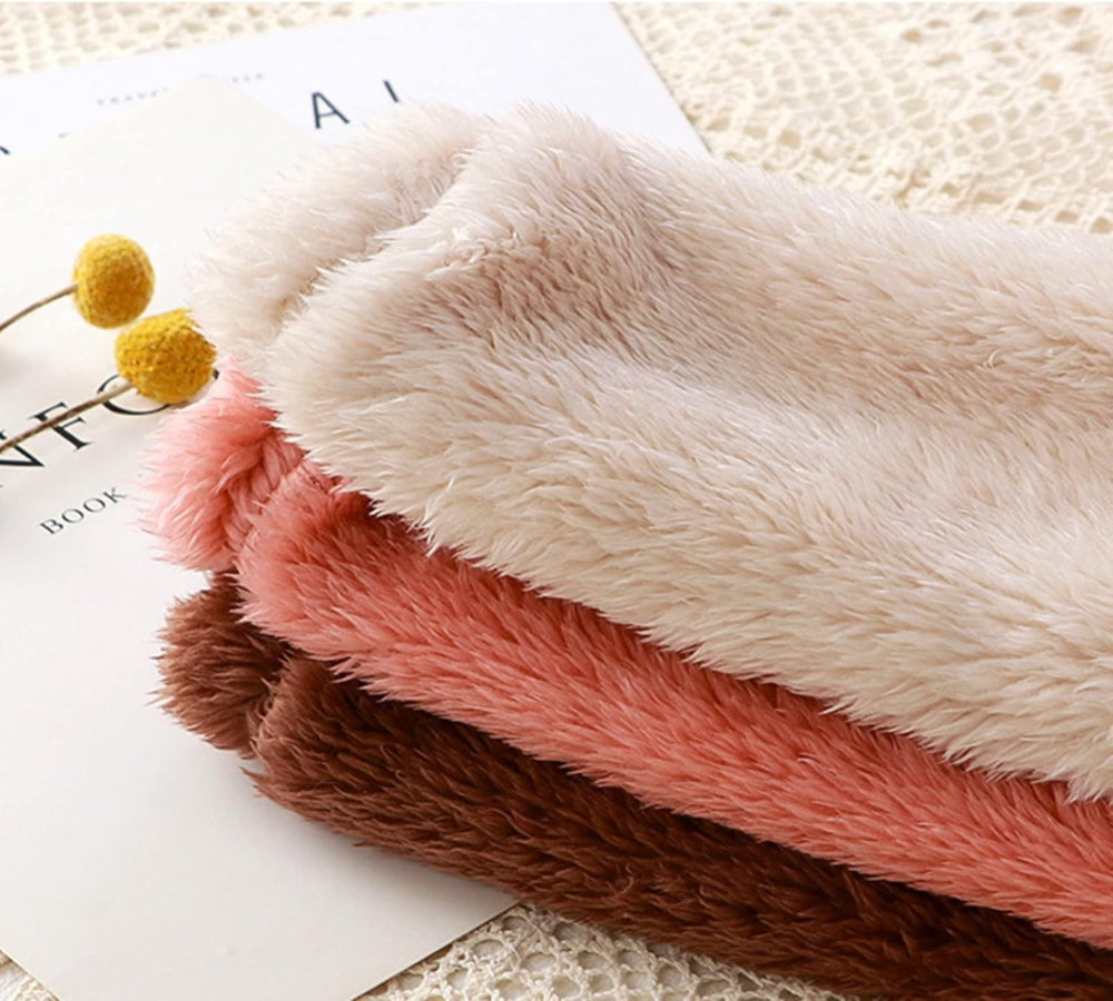 Lunoa™ | Baby Kapuzenstrampler mit Bärenohren, flauschig
