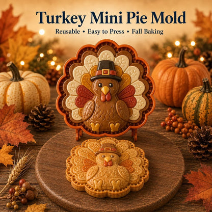 1+1 GRATIS | CozyCrust™ | Mini-Handpie-Form mit 8 Herbstmotiven