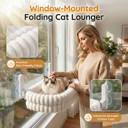 LumaNest™ | Klappbare Fensterliege für Katzen