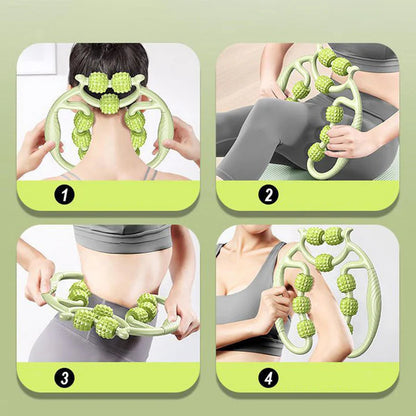 LegElite — Manueller Beinmassage-Roller für Waden und Oberschenkel
