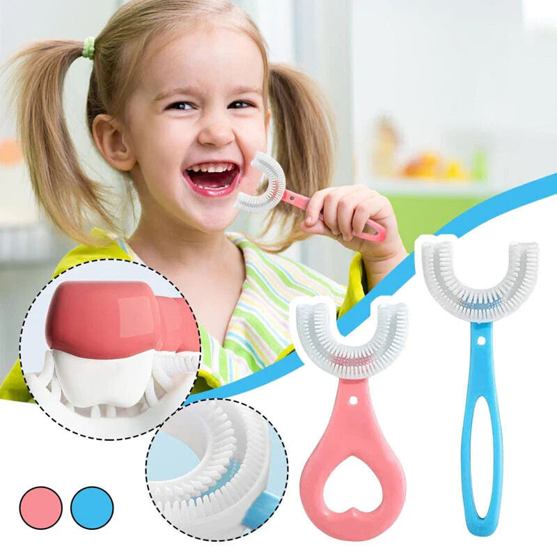 BrightSmile Buddy – U-förmige Kinderzahnbürste