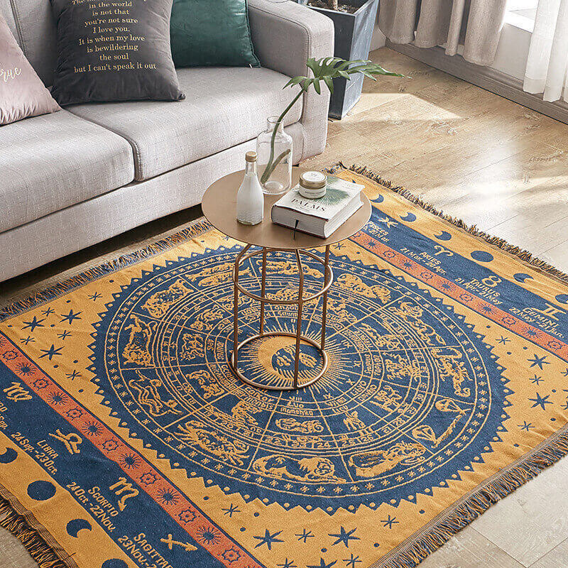 BohoNest™ | Wendbare Bohemian-Wurfdecke mit Quasten