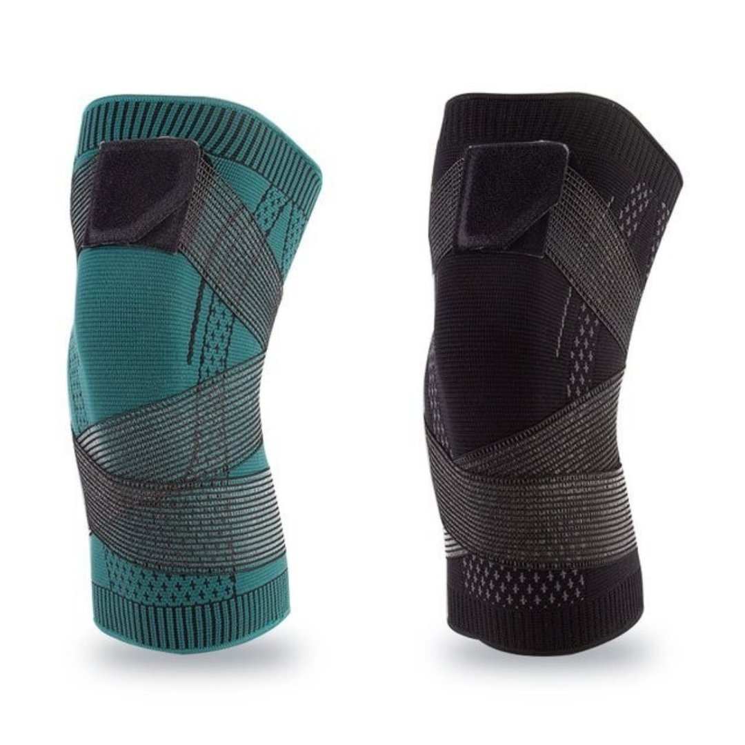 Sportliche Kniebandage – Kompressionsstütze als Sleeve