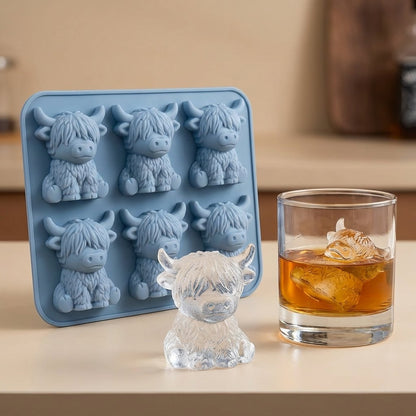 HighlandChill — Kuh Eiswürfel Form | 1+1 GRATIS
