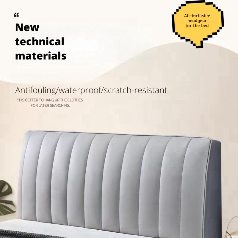 Kopfteil-Bezug aus dehnbarem Stoff | Weich, atmungsaktiv & schützend | Schnelle Auffrischung fürs Schlafzimmer, perfekte Passform