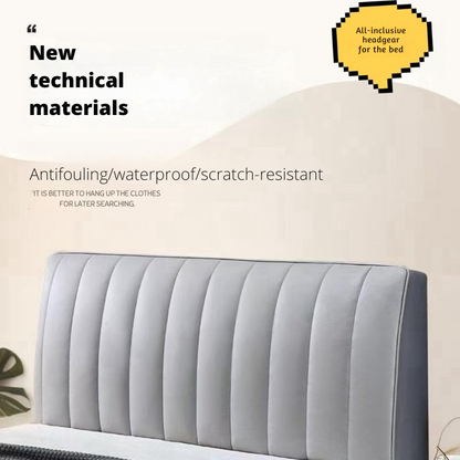 Kopfteil-Bezug aus dehnbarem Stoff | Weich, atmungsaktiv & schützend | Schnelle Auffrischung fürs Schlafzimmer, perfekte Passform