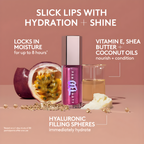 VivaLuxe Shine Oil — Feuchtigkeitsspendendes Lip Oil Gloss für glatte Lippen