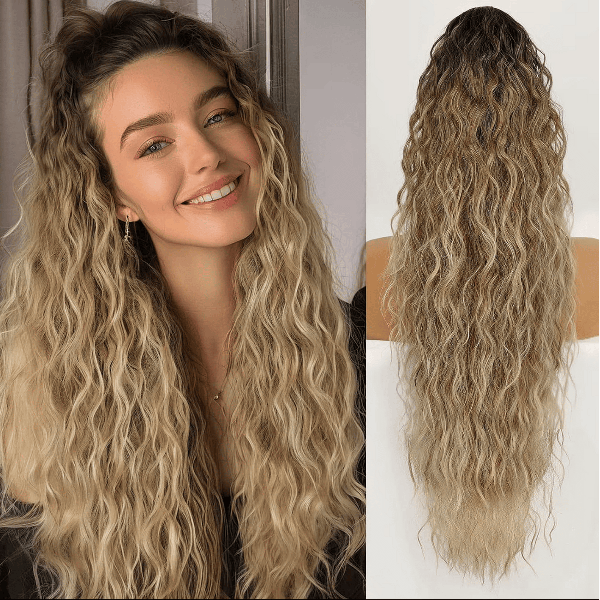 Veloura Ponytail™ - Sofort volleres, natürlich aussehendes Haar in Sekunden