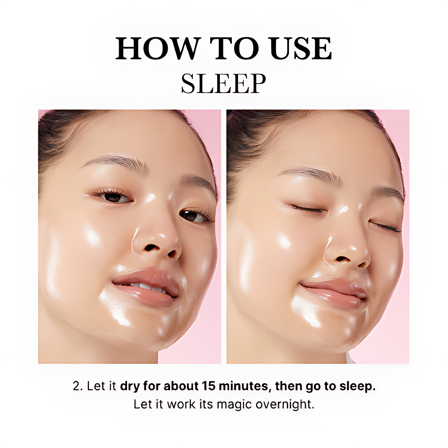 LuminaraSkin – Kollagen-Nachtmaske für hydratisierte, glatte & strahlende Haut