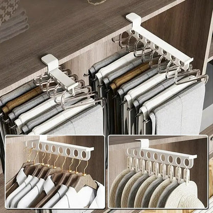 1+1 Gratis | LineaRack™ – Ausziehbare Kleiderstange für Den Kleiderschrank [Letzter Tag Rabatt]