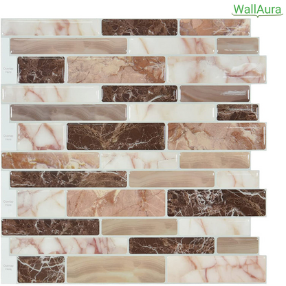 2+2 Gratis | WallAura™ 4er Set 3D Hochwertige Wandfliesen Selbstklebend 30x30 cm