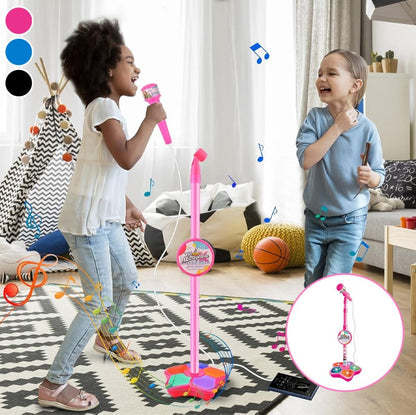 StarMic™ | Kinder Karaoke-Mikrofon mit verstellbarem Ständer