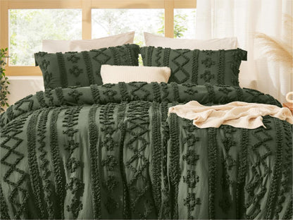 CozyNest™ | Weiches Boho-Bettdecken-Set mit Kissenbezügen | Letzter Tag Rabatt!