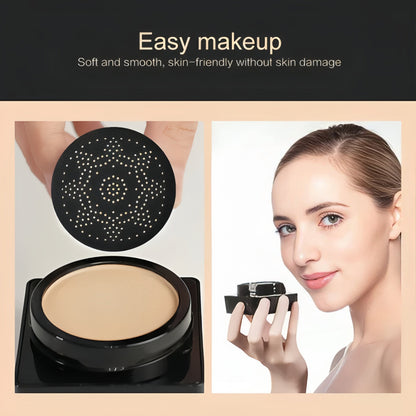 Air-Cushion-CC-Cream-Foundation mit Applikator für ein natürliches Finish