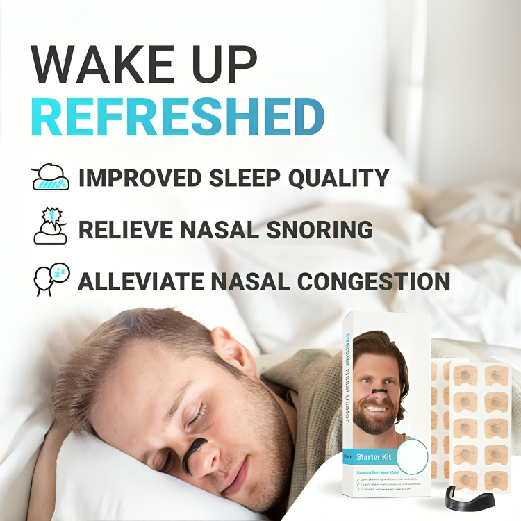 50% RABATT TEMPORÄR | BreatheWell™ | Magnetischer Nasenstreifen für sofort besseres Atmen!